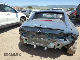 2020 Mazda MX-5 Miata Club with VIN JM1NDAL70L0418572, listed as a Copart auction lot 52884714 with 9,532 mi miles and . Bid and sale history available at DreamBid. Image 6.