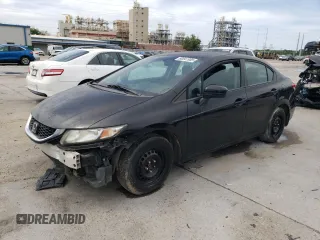 2015 Honda Civic LX z VIN 19XFB2F50FE077972, wystawiony jako Copart lot #60841905 z przebiegiem 108 300 mil mil oraz Szkoda całkowita • Salvage title. Historia ofert i sprzedaży dostępna na DreamBid. Obrazek 1.