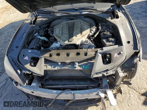 2011 BMW 7 Series 750i with VIN WBAKA8C59BCY37369, listed as a Copart auction lot 85466464 with 172,553 mi miles and Salvage title. Bid and sale history available at DreamBid. Image 11.