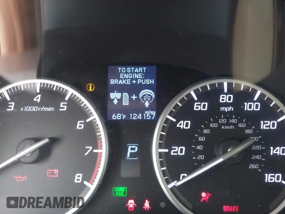 2013 Acura ILX Tech Pkg with VIN 19VDE1F72DE013609, listed as a IAAI auction lot 41984514 with 124,157 mi miles. Bid and sale history available at carsss.com. Image 15.