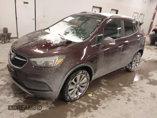 2018 Buick Encore Preferred with VIN KL4CJASB7JB551895, listed as a IAAI auction lot 41333779 with 72,904 mi miles and . Bid and sale history available at DreamBid. Image 17.