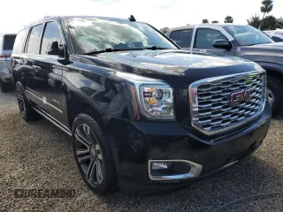 2020 GMC Yukon Denali with VIN 1GKS1CKJXLR181612, listed as a Copart auction lot 74451364 with 52,761 mi miles and Salvage Title. Bid and sale history available at carsss.com. Image 4.