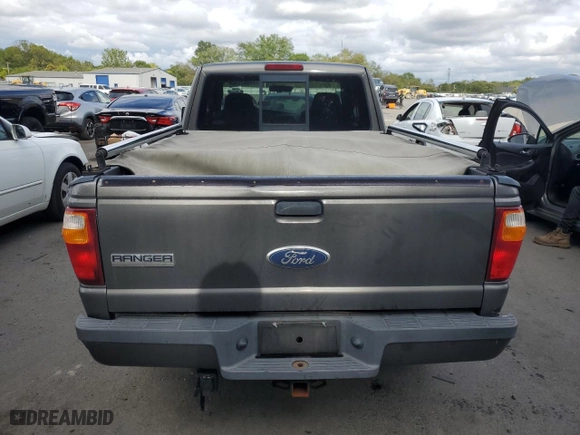 2007 Ford Ranger STX with VIN 1FTYR44E87PA35280, listed as a Copart auction lot 73683134 with 814,187 mi miles and Salvage Title. Bid and sale history available at carsss.com. Image 6.