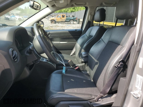 2017 Jeep Compass High Altitude with VIN 1C4NJDEBXHD191404, listed as a Copart auction lot 57209015 with 60,532 mi miles and Salvage title. Bid and sale history available at DreamBid. Image 7.