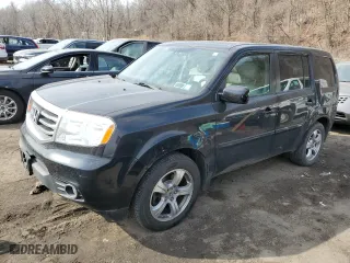 2013 Honda Pilot EX-L with VIN 5FNYF4H71DB061472, listed as a Copart auction lot 46865645 with 112,632 mi miles and Salvage Title. Bid and sale history available at carsss.com. Image 1.