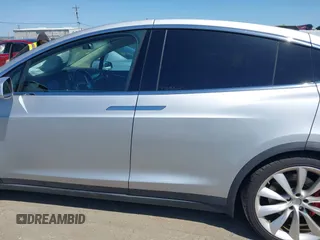 2016 Tesla Model X P90D with VIN 5YJXCAE49GF001067, listed as a IAAI auction lot 41980455 with 94,746 mi miles. Bid and sale history available at carsss.com. Image 14.
