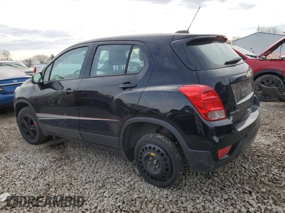 2019 Chevrolet Trax LS with VIN 3GNCJNSB9KL258763, listed as a Copart auction lot 46220845 with 106,973 mi miles and Salvage Title. Bid and sale history available at carsss.com. Image 2.