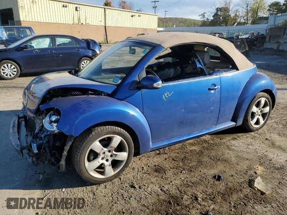 2007 Volkswagen Beetle with VIN 3VWSG31Y27M412239, listed as a Copart auction lot 75614604 with Not provided miles and Salvage title. Bid and sale history available at DreamBid. Image 1.
