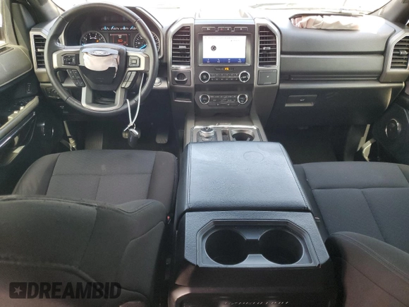2021 Ford Expedition XLT with VIN 1FMJU1HT0MEA03496, listed as a Copart auction lot 57911685 with 96,462 mi miles and Salvage title. Bid and sale history available at DreamBid. Image 8.