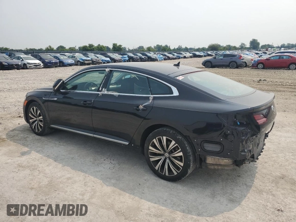 2020 Volkswagen Arteon SE with VIN WVWAR7AN3LE012325, listed as a Copart auction lot 58719135 with 44,144 mi miles and Salvage title. Bid and sale history available at DreamBid. Image 2.