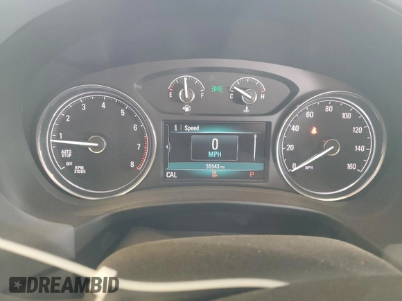 2019 Buick Enclave Essence with VIN 5GAERBKW3KJ185166, listed as a Copart auction lot 50267625 with 55,543 mi miles and Salvage Title. Bid and sale history available at carsss.com. Image 9.