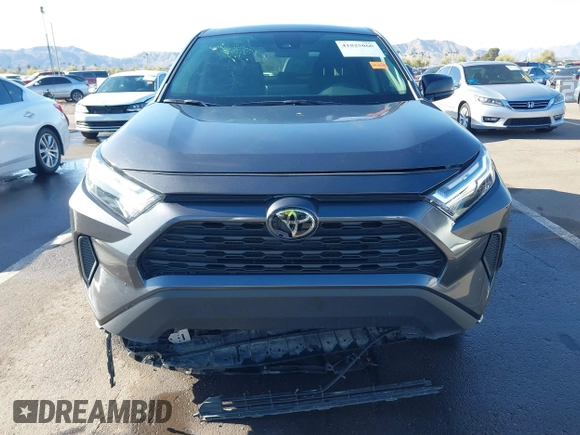 2023 Toyota RAV4 LE with VIN 2T3F1RFV5PC348351, listed as a IAAI auction lot 41825060 with 48,968 mi miles. Bid and sale history available at carsss.com. Image 13.
