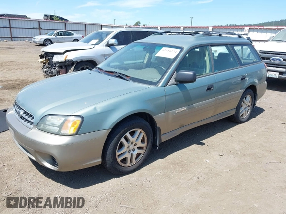 2003 Subaru Legacy Outback with VIN 4S3BH675437604264, listed as a IAAI auction lot 42356234 with 196,393 mi miles and . Bid and sale history available at DreamBid. Image 2.