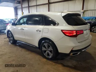 2017 Acura MDX z VIN 5FRYD4H35HB001119, wystawiony jako Copart lot #58194595 z przebiegiem 83 172 mil mil oraz Szkoda całkowita • Salvage title. Historia ofert i sprzedaży dostępna na DreamBid. Obrazek 2.