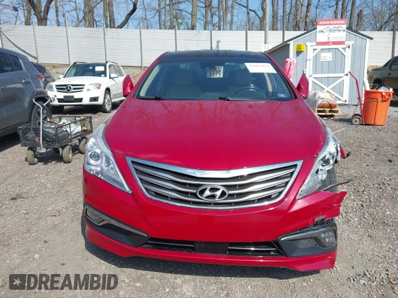2016 Hyundai Azera Limited with VIN KMHFH4JG5GA524170, listed as a IAAI auction lot 42065814 with 73,607 mi miles and . Bid and sale history available at carsss.com. Image 13.