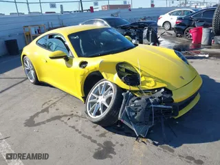 2020 Porsche 911 Carrera with VIN WP0AA2A94LS206182, listed as a IAAI auction lot 41664995 with 11,222 mi miles. Bid and sale history available at carsss.com. Image 1.