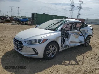 2017 Hyundai Elantra SE with VIN KMHD84LFXHU147041, listed as a Copart auction lot 56942085 with Not provided miles and Salvage title. Bid and sale history available at DreamBid. Image 1.