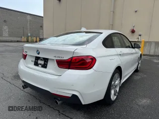 2019 BMW 4 Series 440i xDrive with VIN WBA4J7C54KBM74665, listed as a Copart auction lot 54988385 with 75,103 mi miles and Clean Title. Bid and sale history available at carsss.com. Image 4.