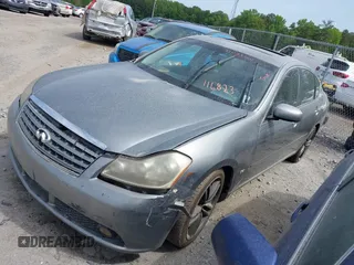 2006 Infiniti M with VIN JNKAY01E96M116823, listed as a IAAI auction lot 42028550 with 256,590 mi miles. Bid and sale history available at carsss.com. Image 2.