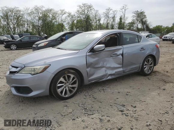 2016 Acura ILX Premium with VIN 19UDE2F74GA013939, listed as a Copart auction lot 54324585 with 163,548 mi miles and Salvage title. Bid and sale history available at DreamBid. Image 1.