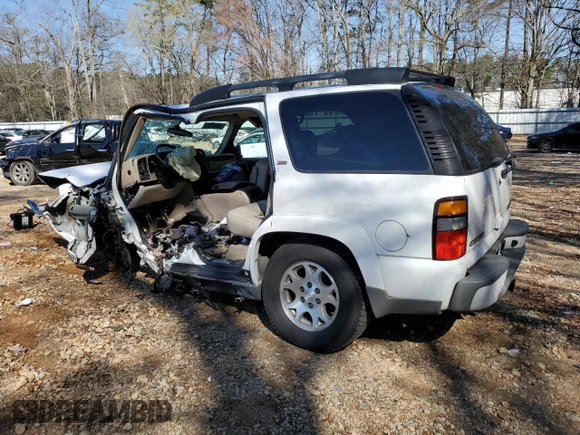 2005 Chevrolet Tahoe Z71 with VIN 1GNEC13T75R208735, listed as a Copart auction lot 48565165 with Not provided miles and Non repairable. Bid and sale history available at DreamBid. Image 2.