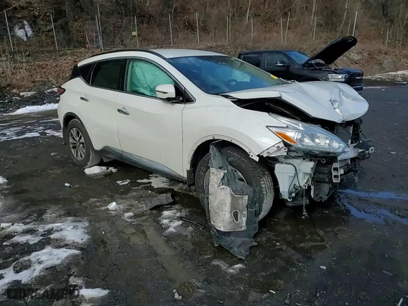2017 Nissan Murano S with VIN 5N1AZ2MH6HN200350, listed as a Copart auction lot 43538285 with 91,970 mi miles and Salvage Title. Bid and sale history available at carsss.com. Image 15.