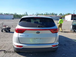 2017 Kia Sportage LX with VIN KNDPM3AC4H7194371, listed as a IAAI auction lot 41774995 with 110,720 mi miles. Bid and sale history available at carsss.com. Image 16.