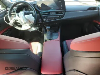 2022 Lexus ES 300h F Sport with VIN 58AGA1C1XNU015664, listed as a Copart auction lot 48647905 with 24,173 mi miles and Salvage title. Bid and sale history available at DreamBid. Image 8.