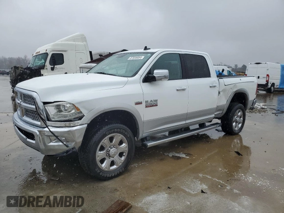 2015 Ram 2500 Laramie with VIN 3C6UR5FJ9FG576962, listed as a Copart auction lot 87035054 with 12,825 mi miles and Salvage Title. Bid and sale history available at carsss.com. Image 1.