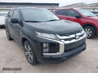 2023 Mitsubishi Outlander Sport ES with VIN JA4ARUAU6PU002447, listed as a IAAI auction lot 41565640 with 69,993 mi miles. Bid and sale history available at carsss.com. Image 1.