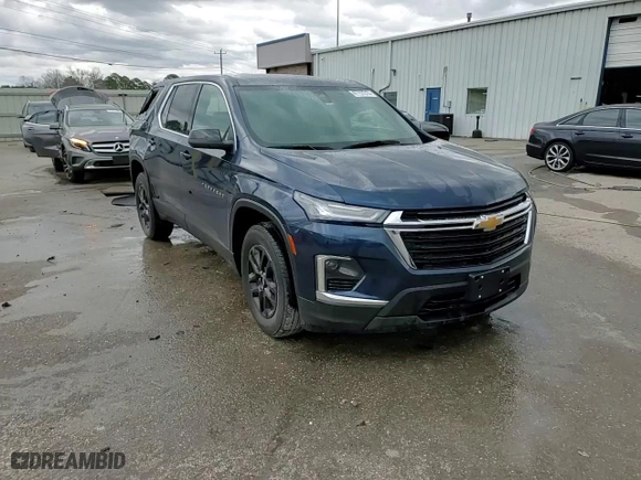 2022 Chevrolet Traverse LS with VIN 1GNERFKW6NJ103724, listed as a Copart auction lot 47757215 with 26,011 mi miles and Salvage Title. Bid and sale history available at carsss.com. Image 14.