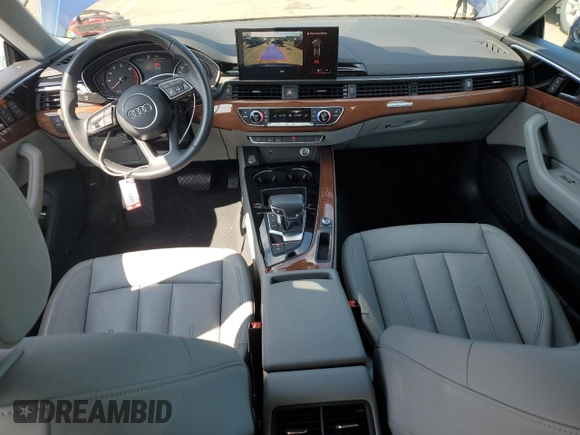 2022 Audi A5 Sportback Premium with VIN WAUABCF50NA011789, listed as a Copart auction lot 66949894 with 22,973 mi miles and Salvage Title. Bid and sale history available at carsss.com. Image 8.