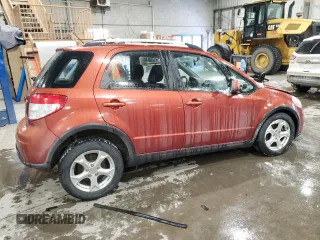 2007 Suzuki SX4 with VIN JS2YB415975101202, listed as a Copart auction lot 88231965 with 135,268 mi miles and Salvage Title. Bid and sale history available at DreamBid. Image 3.