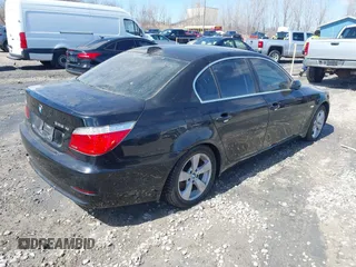 2008 BMW 5 Series 528xi with VIN WBANV13568CZ53954, listed as a IAAI auction lot 41970215 with 115,081 mi miles and . Bid and sale history available at DreamBid. Image 4.