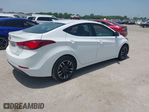 2015 Hyundai Elantra SE with VIN 5NPDH4AE7FH647146, listed as a IAAI auction lot 42776953 with 149,409 mi miles and . Bid and sale history available at DreamBid. Image 4.