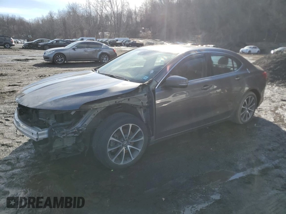 2019 Acura TLX with VIN 19UUB2F37KA004747, listed as a Copart auction lot 45744185 with 91,274 mi miles and Salvage Title. Bid and sale history available at carsss.com. Image 1.