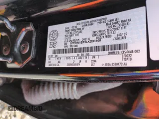2020 Ford F-150 XL с VIN 1FTEW1EP3LKD93100, выставлен на аукционе Copart как лот 56518015 с пробегом 56 198 миль миль и Списание • Salvage title. История ставок и продаж доступна на DreamBid. Изображение 12.