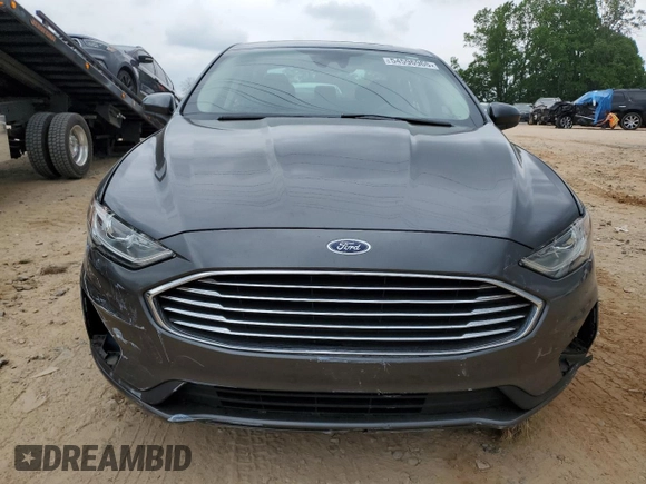2020 Ford Fusion SE with VIN 3FA6P0HD4LR124425, listed as a Copart auction lot 54596965 with 70,816 mi miles and Salvage title. Bid and sale history available at DreamBid. Image 5.