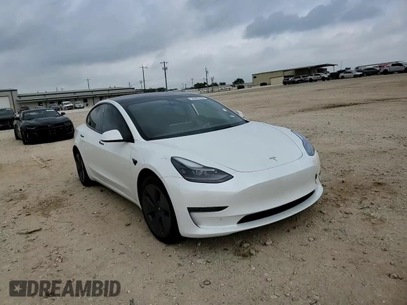 2023 Tesla Model 3 с VIN 5YJ3E1EA1PF600656, выставлен на аукционе Copart как лот 54887235 с пробегом 29 275 миль миль и Списание • Salvage title. История ставок и продаж доступна на DreamBid. Изображение 13.
