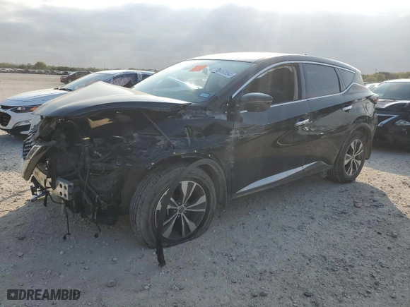 2020 Nissan Murano S with VIN 5N1AZ2AJ9LN157994, listed as a Copart auction lot 82467894 with 0 mi miles and Salvage Title. Bid and sale history available at carsss.com. Image 1.