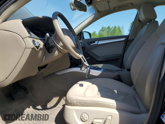 2012 Audi A4 2.0T Premium Plus with VIN WAUFFAFLXCA115412, listed as a Copart auction lot 54604175 with 69,490 mi miles and Salvage Title. Bid and sale history available at carsss.com. Image 7.