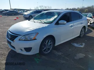 2015 Nissan Sentra SR with VIN 3N1AB7AP5FY311217, listed as a IAAI auction lot 41801308 with 124,266 mi miles and . Bid and sale history available at DreamBid. Image 2.