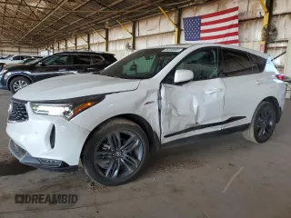 2022 Acura RDX w/A-Spec Package z VIN 5J8TC2H66NL011195, wystawiony jako Copart lot #59380585 z przebiegiem 32 246 mil mil oraz Szkoda całkowita • Salvage title. Historia ofert i sprzedaży dostępna na DreamBid. Obrazek 1.