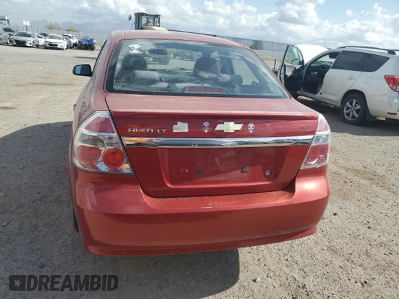 2010 Chevrolet Aveo 1LT with VIN KL1TD5DE2AB072903, listed as a Copart auction lot 55847315 with 122,618 mi miles and Clean Title. Bid and sale history available at DreamBid. Image 6.