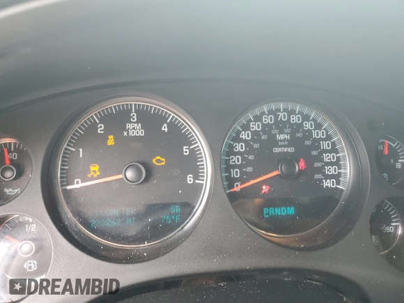 2012 Chevrolet Tahoe Commercial with VIN 1GNLC2E00CR171525, listed as a Copart auction lot 56742585 with 223,262 mi miles and Salvage title. Bid and sale history available at DreamBid. Image 9.