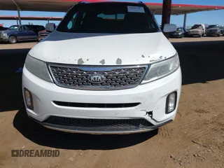 2014 Kia Sorento SX with VIN 5XYKW4A76EG438386, listed as a IAAI auction lot 41841587 with 183,076 mi miles. Bid and sale history available at carsss.com. Image 6.
