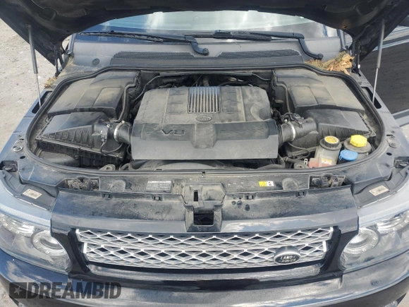 2013 Land Rover Range Rover Sport HSE Lux with VIN SALSK2D42DA780605, listed as a Copart auction lot 55903635 with 88,413 mi miles and Clean Title. Bid and sale history available at DreamBid. Image 12.