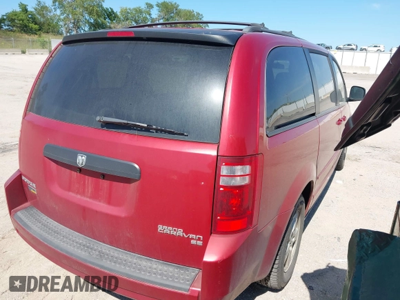 2009 Dodge Grand Caravan SE with VIN 2D8HN44E39R647787, listed as a IAAI auction lot 42609366 with 100,878 mi miles and . Bid and sale history available at DreamBid. Image 4.