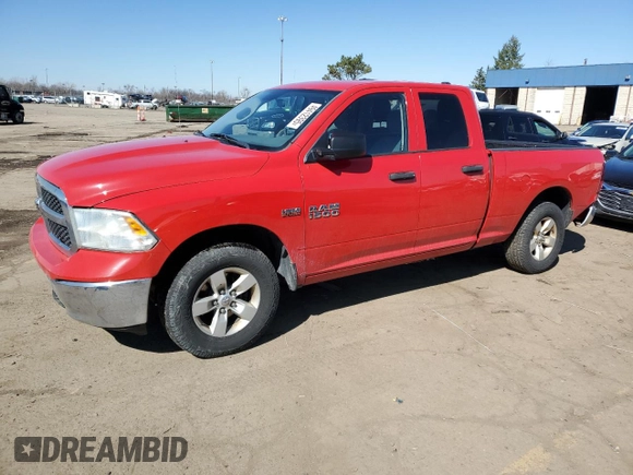 2014 Ram 1500 Tradesman with VIN 1C6RR7FTXES257676, listed as a Copart auction lot 49412395 with 150,323 mi miles and Clean Title. Bid and sale history available at carsss.com. Image 1.