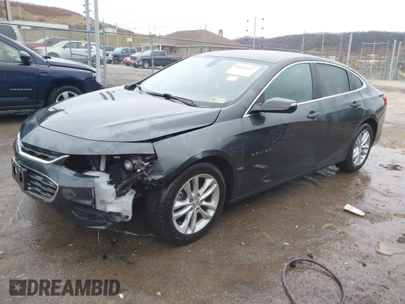 2018 Chevrolet Malibu LT with VIN 1G1ZD5ST6JF241648, listed as a IAAI auction lot 41421652 with 100,748 mi miles. Bid and sale history available at carsss.com. Image 17.